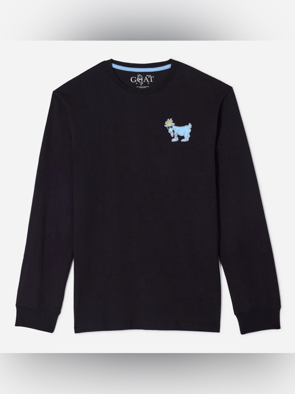GOAT USA  WG Long Sleeve T-shirt Black Large NWT STITCH FIX